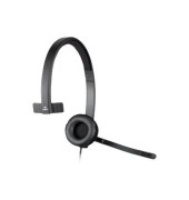 PC-Headset USB Mono, schnurgebunden Logitech H570e Over Ear Schwarz