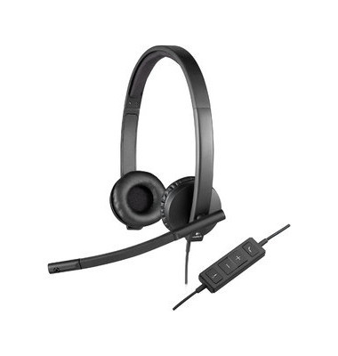 USB Headset H570e Stereo Headset schwarz