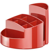 Stiftek&ouml;cher RONDO rot 9 F&auml;cher