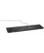 PC-Tastatur MULTIMEDIA KEYBOARD KB216 580-ADHE, mit Kabel (USB), flach, Sondertasten, schwarz