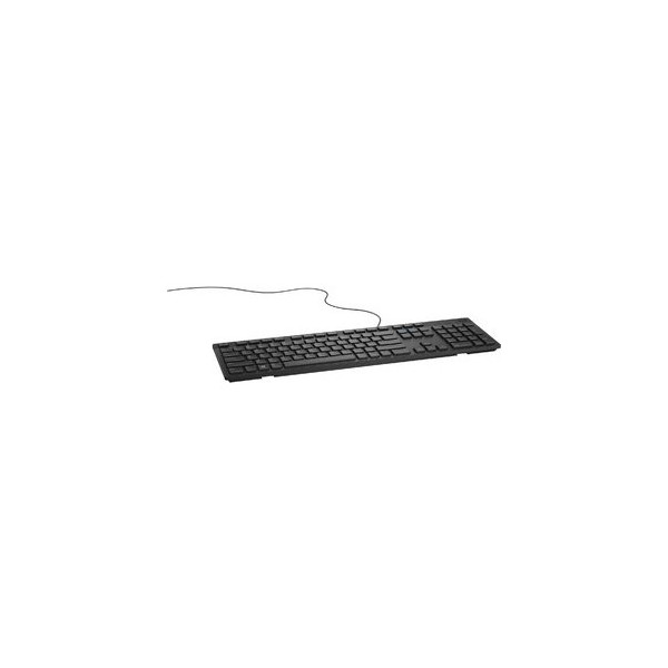 5397063704460 - PC-Tastatur MULTIMEDIA KEYBOARD KB216 580-ADHE mit Kabel (USB) flach Sondertasten schwarz 5397063704460 Dell
