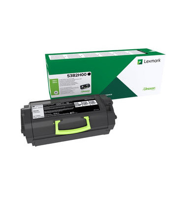 Lexmark Toner MS 817,818 Return Cartridge 53B2H00 Original Schwarz 25000 Seiten