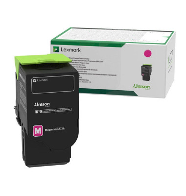 Toner 71B2HM0, magenta, ca. 3500 Seiten