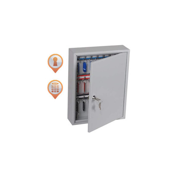 5032548003972 - PHOENIX Schlüsselkasten KC0602K Schlüsselkästen Gr B H T 30 cm x 45 cm x 8 cm grau Schlüsselkästen