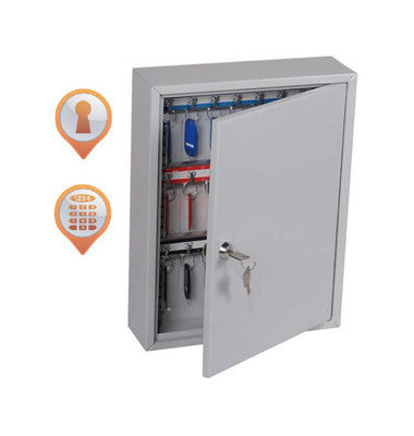 Schlüsselschrank PHOENIX KC0600, Key, 100 Schlüssel, 380x80x550 mm