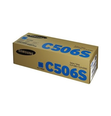 Samsung Toner CLT-C506S CLT-C506S/ELS Original Cyan 1500 Seiten