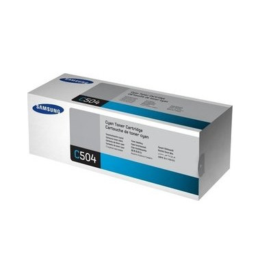 Samsung Toner C504S CLT-C504S/ELS Original Cyan 1800 Seiten