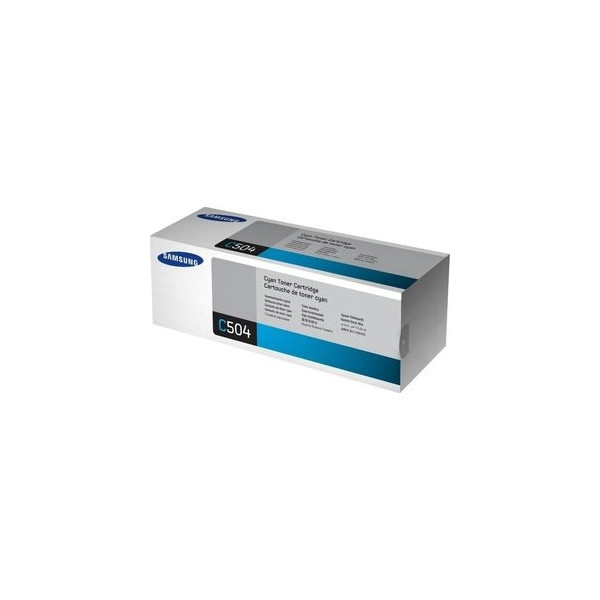 0191628444625 - Samsung CLT-C504S - Cyan - Original - Tonerpatrone (SU025A) - für Samsung CLP-415 CLX-4195 MultiXpress SL-C1453 C1454 Xpress SL-C1404 C1810 C1860 (SU025A)