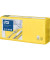 Servietten Lunch 477862, gelb / Uni, 3-lagig, 33x33cm
