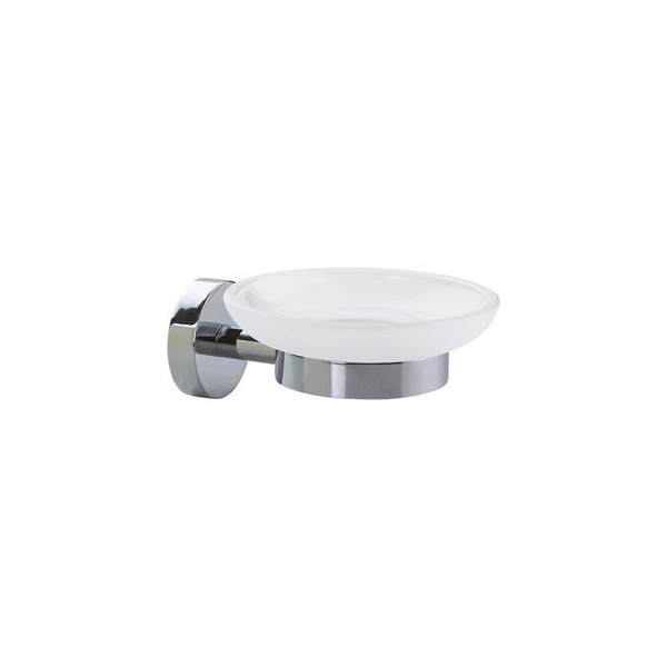 4042448448422 - Klebehalterung SMOOZ mit Seifenschale selbstklebend chrom 4042448448422 Tesa
