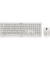 Tastatur-Maus-Set DW 3000 JD-0710DE-0, kabellos (USB-Funk), leise, Sondertasten, grau