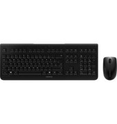 Tastatur-Maus-Set DW 3000 JD-0710DE-2, kabellos (USB-Funk), leise, Sondertasten, schwarz