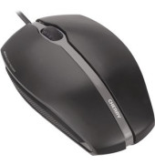 PC-Maus GENTIX Silent Corded Optical Mouse JM-0310-2, 3 Tasten, mit Kabel, USB-Kabel, ergonomisch, optisch, schwarz