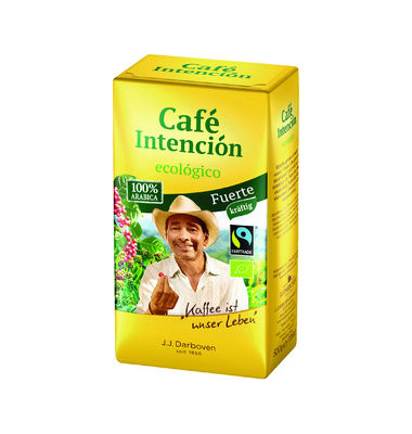 Kaffee ecológico Fuerte, gemahlen, Vakuumpack