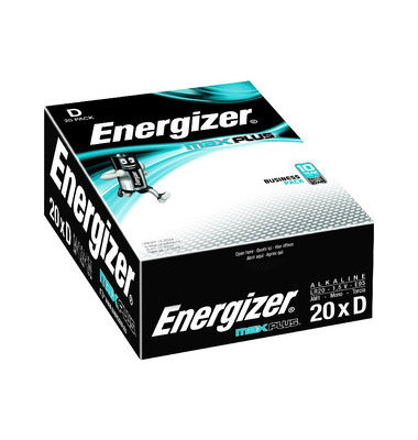 Batterie Max Plus, D / Mono / LR20, 1,5 Volt