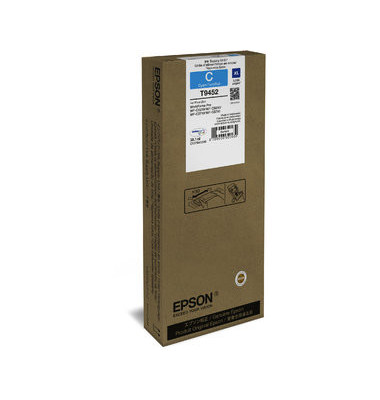 Druckerpatrone T9452 XL C13T945240 (kompatibel zu Epson T9452), cyan, ca. 5000 Seiten
