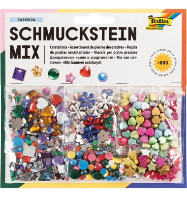 Schmucksteine, über 800 Teile sortiert 185X189X130