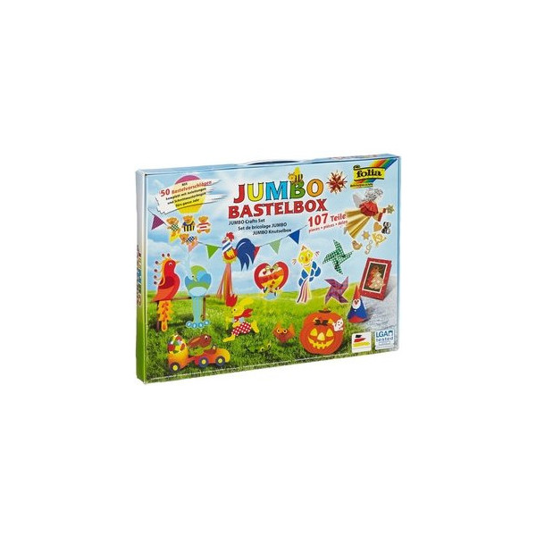4001868509151 - Bastel-Koffer JUMBO 107teilig 258x360x35 4001868509151 Folia 4001868509151 - Bastel-Koffer JUMBO 107teilig 258x360x35 4001868509151 Folia
