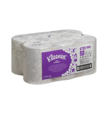 Rollenhandt&uuml;cher UltraT 6781, 2-lagig, wei&szlig;