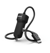 Ladegerät, 12 V Kfz/USB C - Stecker/Stecker, schwarz