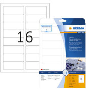 Etiketten Special 4515, weiß 88,9x33,8mm, rechteckig, 