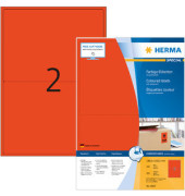 Etiketten Special 4567, rot 199,6x143,5mm, rechteckig, 