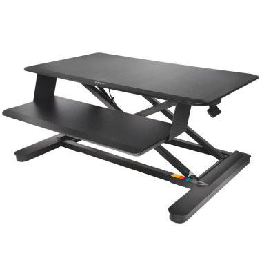 Schreibtisch, SmartFit™, rechteckig, 900 x 666 x 160 mm, schwarz Schreibtisch, SmartFit™, rechteckig, 900 x 666 x 160 mm, schwarz