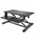 Schreibtisch, SmartFit™, rechteckig, 900 x 666 x 160 mm, schwarz