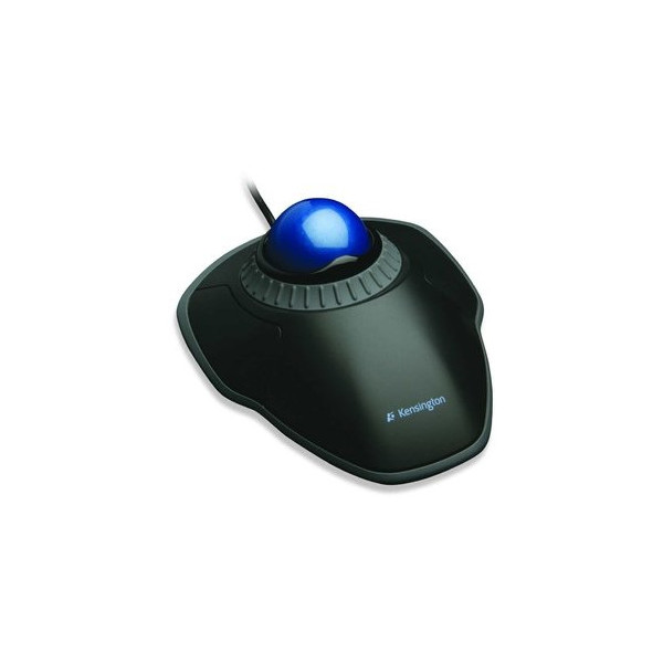 5028252073936 - Trackball Orbit K72337EU 2 Tasten mit Kabel USB-Kabel ergonomisch schwarz blau 5028252073936 Kensington