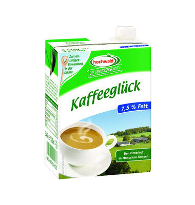 Kondensmilch Kaffeeglück 4553, 7,5% Fett, 340ml, im Tetrapack Kondensmilch Kaffeeglück 4553, 7,5% Fett, 340ml, im Tetrapack