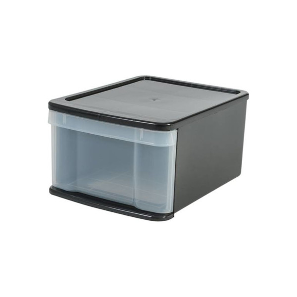 8716382102165 - Aufbewahrungsbox 135106 20 Liter mit Deckel außen 410x320x215mm Kunststoff schwarz 8716382102165 Iris 8716382102165 - Aufbewahrungsbox 135106 20 Liter mit Deckel außen 410x320x215mm Kunststoff schwarz 8716382102165 Iris