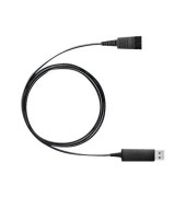 Anschlusskabel LINK 230, QD&trade;/USB - Stecker/Stecker, schwarz