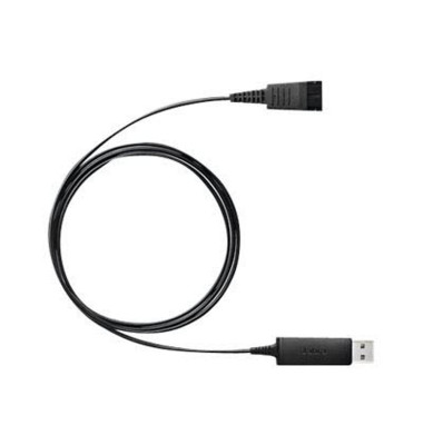 Anschlusskabel LINK 230, QD&trade;/USB - Stecker/Stecker, schwarz