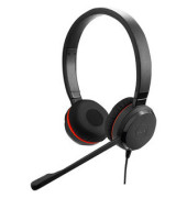 Headset, Evolve 30 II MS, Kopfbügel, Duo, USB/3,5mm-Klinke, schwarz