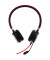 Headset, EVOLVE 40 MS, Kopfbügel, Duo, USB/3,5mm-Klinke, schwarz