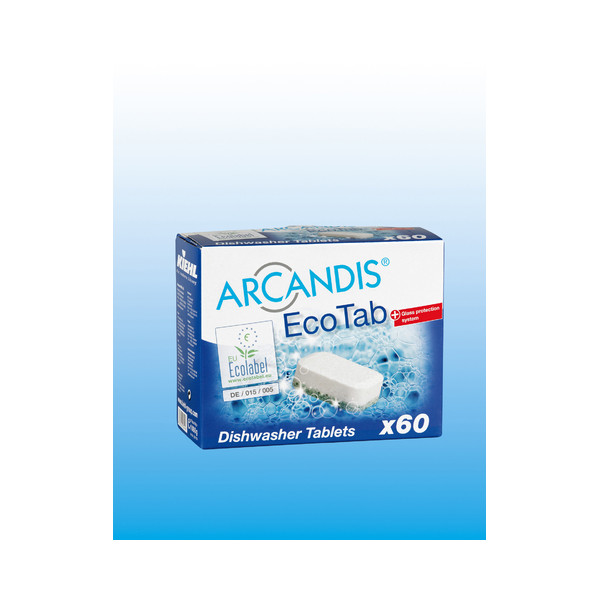 4031255034218 - Spülmaschinengeschirrreiniger ARCANDIS®-EcoTab Tab Packung 4031255034218 60 Stück