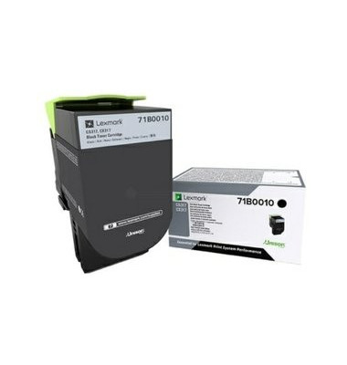 Toner, 71B0010, original, schwarz, 3.000 Seiten