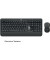 Tastatur-Maus-Set MK540 ADVANCED 920-008675, kabellos (USB-Funk), ergonomisch, leise, Sondertasten, Unifying-Empfänger, schwarz