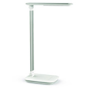 LED-Schreibtischlampe MAULjazzy, weiß, mit Standfuß, dimmbar