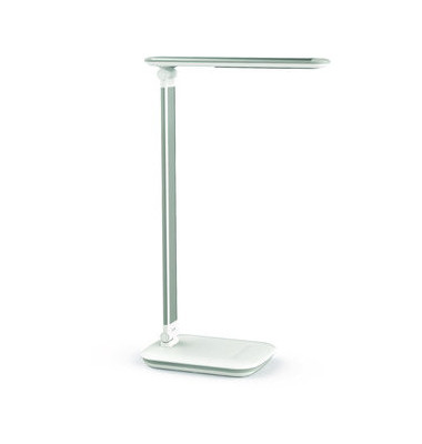 LED-Schreibtischlampe MAULjazzy, weiß, mit Standfuß, dimmbar