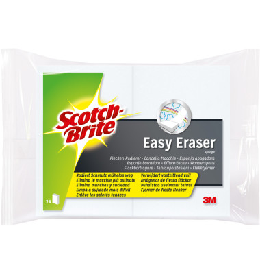 Fleckenradierer Easy Eraser, EE2, rechteckig, weiß
