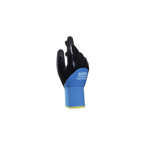 3245427004188 - Arbeitshandschuhe Temp-Ice 700 34700418 schwarz blau Größe M 8 Nitril 3245427004188 Mapa