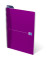 Collegeblock 100100788 Beauty, liniert / liniert Rand beidseitig , A4, 90g, violett, 90 Blatt