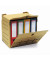 Archivcontainer Sammelbehälter S10 XL 210300, braun, Wellpappe