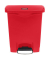 Tretabfalleimer SLIM JIM STEP-ON, 90 Liter, KunststoffTragegriff Deckel Einsatz Griffrand