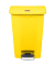 Tretabfalleimer SLIM JIM STEP-ON, 90 Liter, KunststoffTragegriff Deckel Einsatz Griffrand