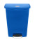 Tretabfalleimer Slim Jim® Step-On, PE, 90l, 570x352,8x825,5mm, blau