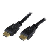 Verbindungskabel Ultra HD, SF/UTP, 2xHDMI™-ST/ST, L: 3 m, schwarz