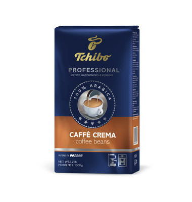 Kaffee PROFESSIONAL, Caffè Crema, aromatisch & mild, ganze Bohne