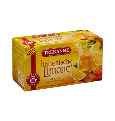 Tee L&auml;ndertee 7320, Italienische Limone, Beutel